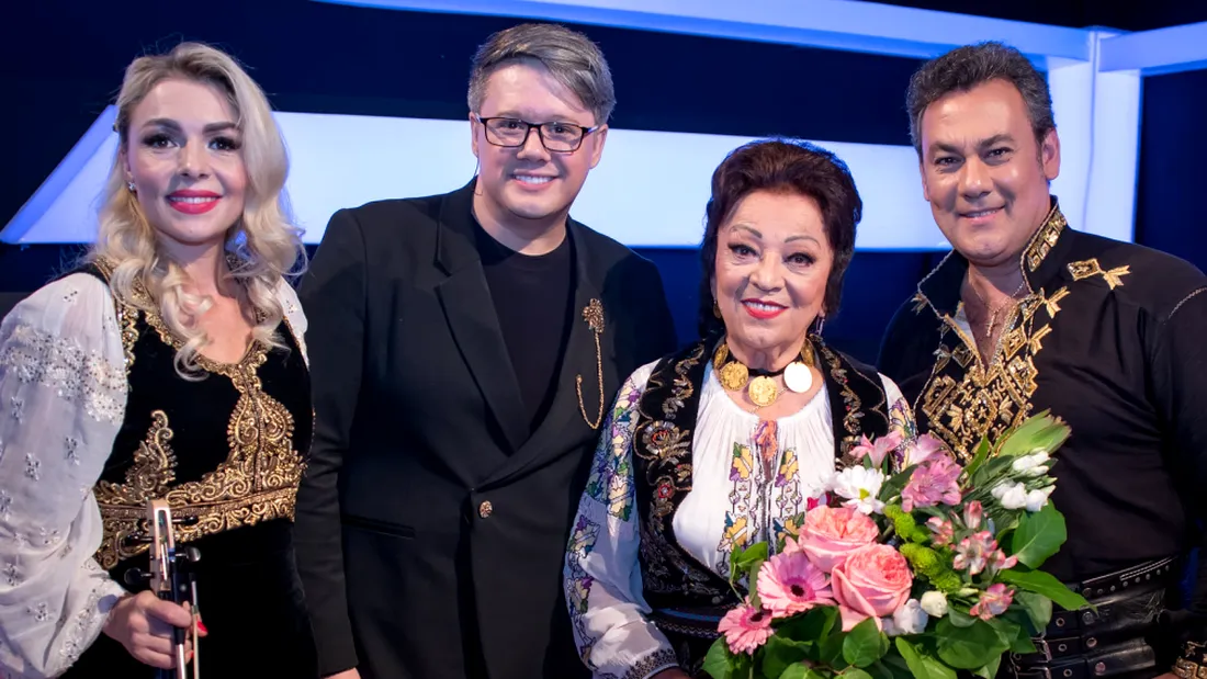 Maria Ciobanu va cânta LIVE la 85 de ani, în premieră, la emisiunea lui Fuego, la TVR 2!