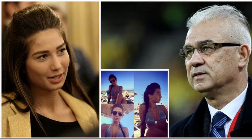 Fiica lui Anghel Iordanescu e o bomba sexy! Maria are 22 de ani si e posesoarea unui trup divin