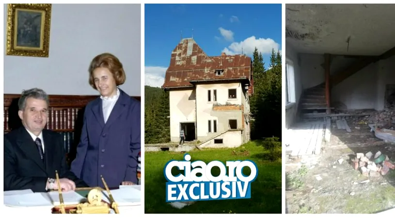 EXCLUSIV. Casa secretă a lui Nicu Ceaușescu e o paragina! Cum arată acum vila din Munții Călimani