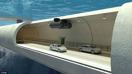 Autostrada din tunelul subacvatic este cea mai noua “minune” din Norvegia! Costa peste 20 de miliarde de euro, dar va scurta pe jumatate o calatorie de 21 de ore!