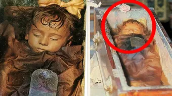 Fetita asta e moarta de 97 de ani. Cu toate astea, arata bine. Povestea ei e socanta VIDEO