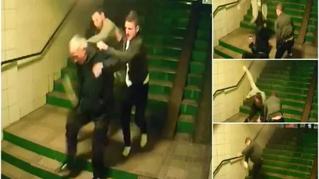 Motivul halucinant pentru care batranul a fost batut crunt in pasajul din Brasov! Tinerii au fost identificati si arestati preventiv