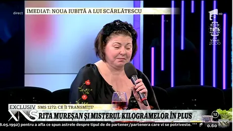 Rita Muresan, desfigurata de la cat s-a ingrasat! A venit la Capatos in emisiune, noaptea la 00:00, cu o masa plina de mancare! VIDEO
