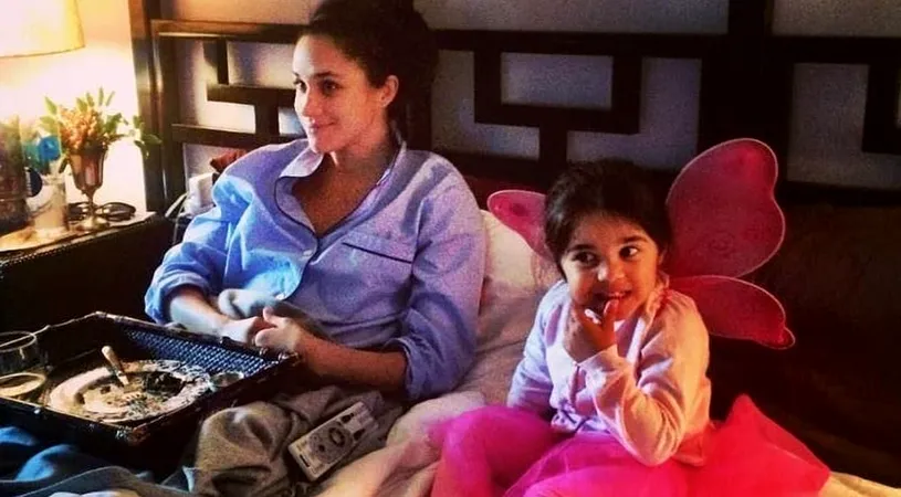 Meghan Markle fotografiata in pat, in pijamale fara pic de machiaj alaturi de o mica printesa! Imaginea nu a mai fost vazuta pana acum!