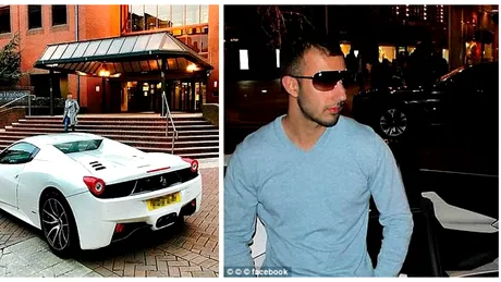 Un milionar si-a parcat bolidul de 200.000 de lire in fata unui tribunal! Cum a ajuns masina sa fie CASATA