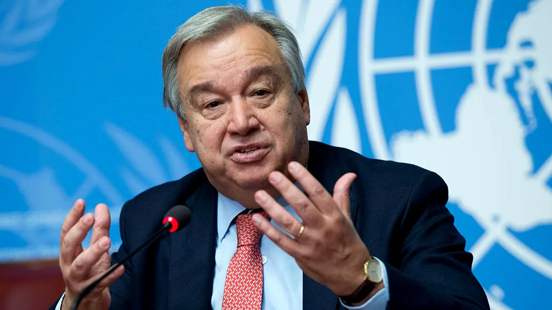 Secretarul general al ONU avertizează: ”În viitorii cinci ani ne aşteptăm la lucruri absolut teribile”