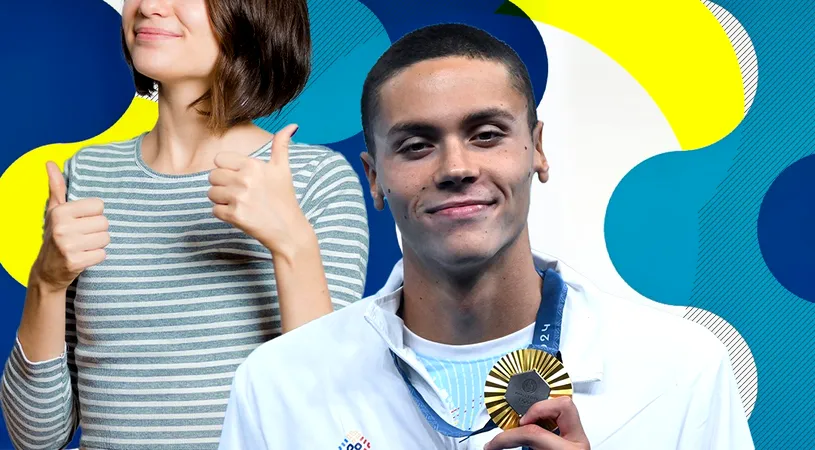 Cine este femeia din spatele lui David Popovici! A vărsat lacrimi de bucurie pentru campion la Jocurile Olimpice de la Paris