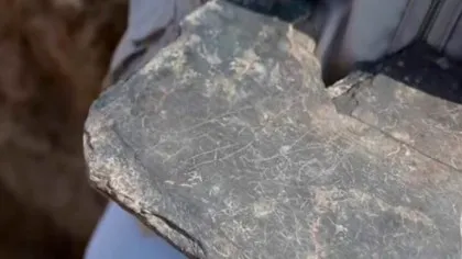 Dovezi ale unei civilizații „pierdute”, descoperite în Spania. S-a găsit o tăbliță mai veche cu 400 de ani decât Piatra de la Rosetta