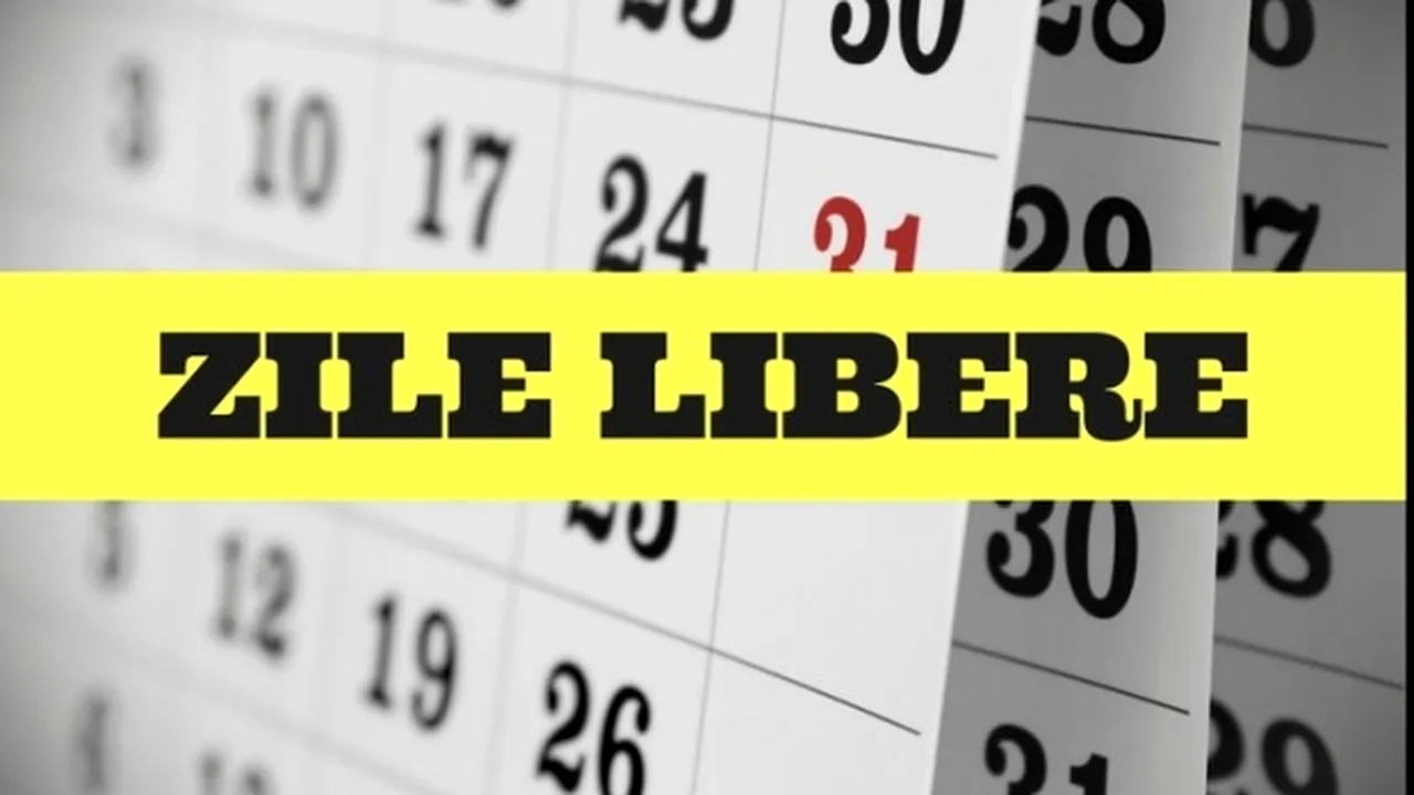 Zile libere 2019. Romanii ar putea avea mai multe libere (1) 