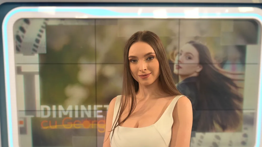Georgiana Dascălu sărbătorită, în direct, în cadrul emisiunii „Dimineți cu Georgia”, difuzată de Metropola TV