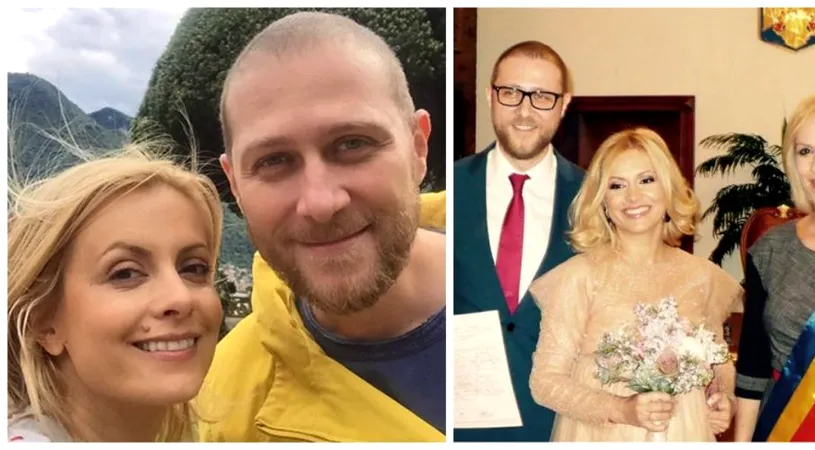 Rochia de mireasa a Simonei Gherghe a fost atipica. Cum arata