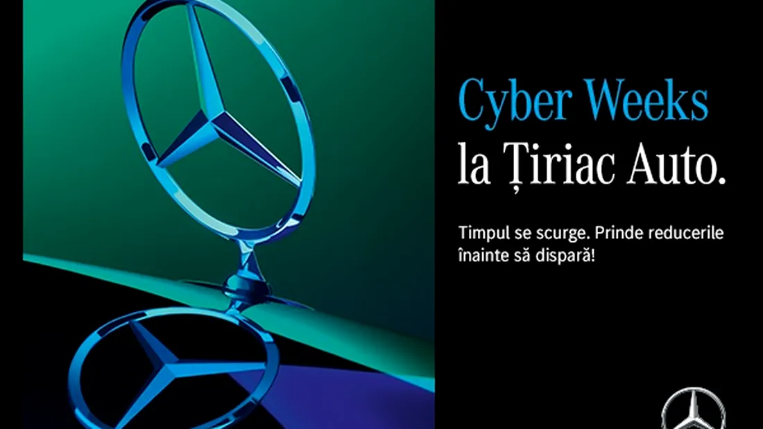 (P) Cele mai bune oferte Mercedes-Benz de Cyber Weeks 2024 la Țiriac Auto – Prețuri avantajoase la modelele premium