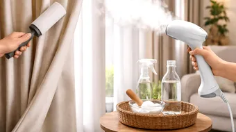 Cum cureți draperiile fără să le speli. Trucuri rapide pentru un aspect impecabil