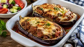 Rețetă de vinete umplute ca în Grecia. Preparatul mediteranean care cucerește orice masă de vară
