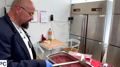 Piedone a descoperit muște și gândaci vii în carnea de la restaurantele chinezești din mall-uri. Imagini de groază