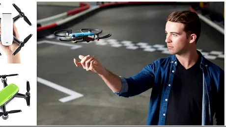 Genial! A aparut drona de dimensiunea unei maini pe care o controlezi prin gesturi VIDEO