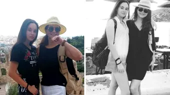 Wow ce mare s-a facut Rianna, fiica Corinei Danila! Ea si mama ei au petrecut o vacanta de lux in Grecia!