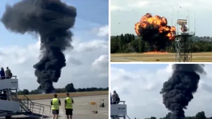 BREAKING! O nouă tragedie aviatică!  Martorii au văzut o minge de foc pe cer și...