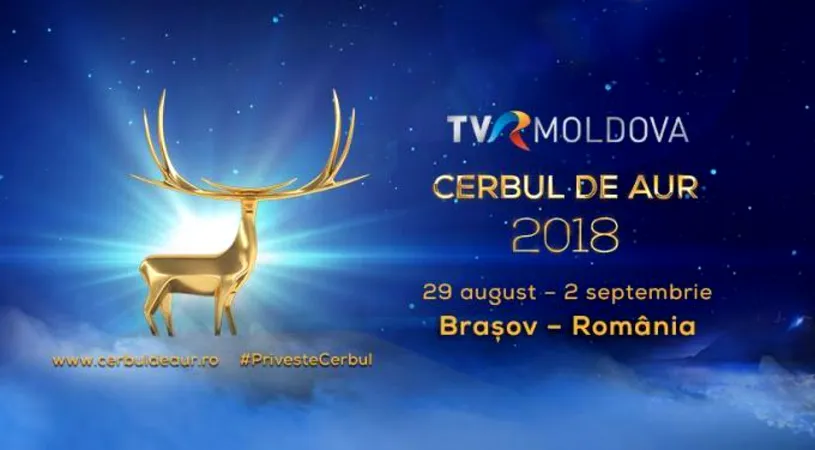 Cerbul de Aur 2018: Aurelian Temisan si Ilinca Avram, de la TVR Moldova, vor prezenta prima seara
