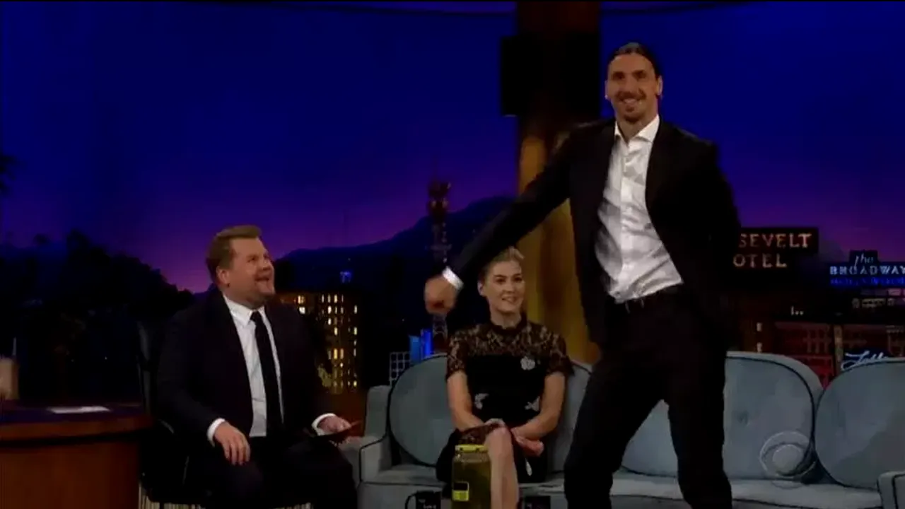 Zlatan Ibrahimovic danseaza floss 