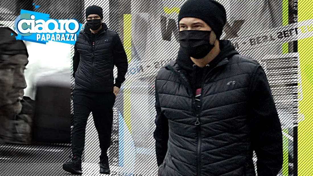Pe cine oare vizitează Mihai Bendeac, deghizat într-un ”ninja”? Actorul pare extras direct dintr-un scenariu scris pentru Hollywood