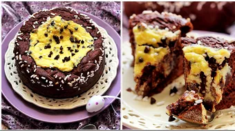 Pasca cu ciocolata de Paste! Incearca ceva diferit anul acesta. Cat de usor se face acest desert aratos si delicios