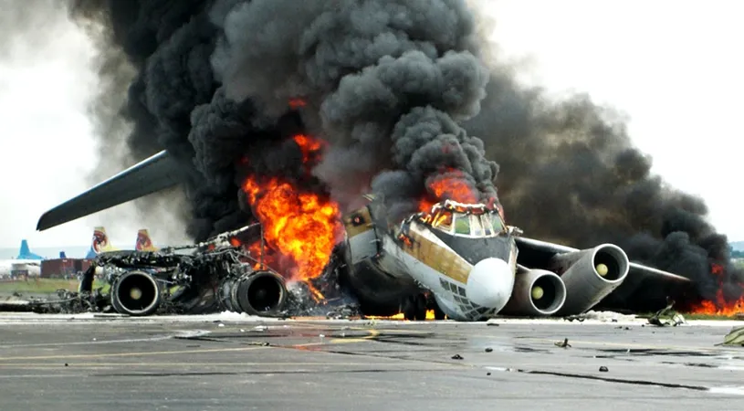 Tragedie cumplită! Pilotul a pariat că poate ateriza legat la ochi, a prăbușit avionul şi a ucis 70 de oameni!