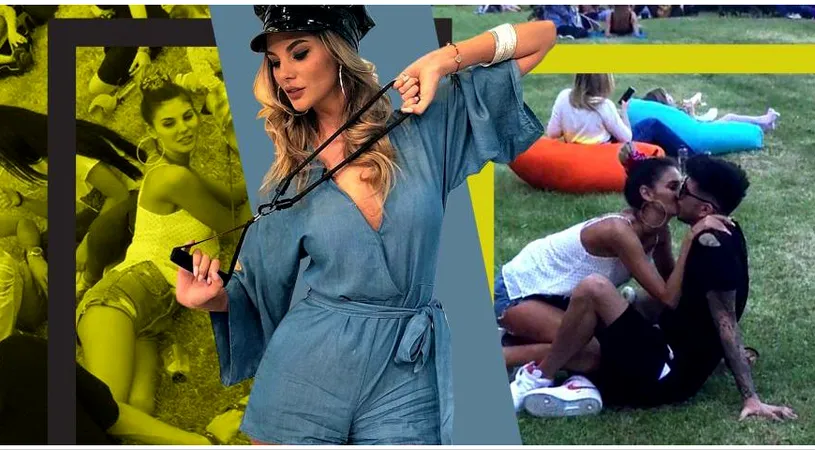 Ramona Nicoleta Olaru si-a scos iubitul la iarba verde. Asistenta tv a sarit pe el, de fata cu minori VIDEO