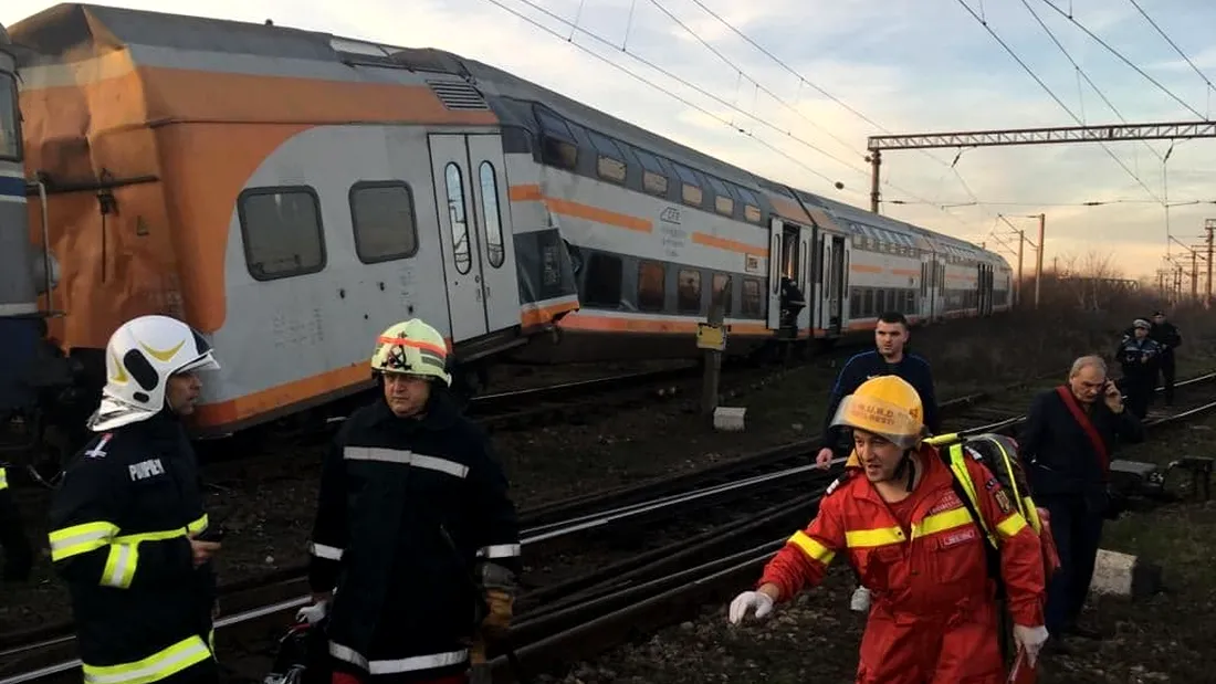 BREAKING NEWS! Două trenuri s-au ciocnit frontal! Nu se cunoaște numărul victimelor