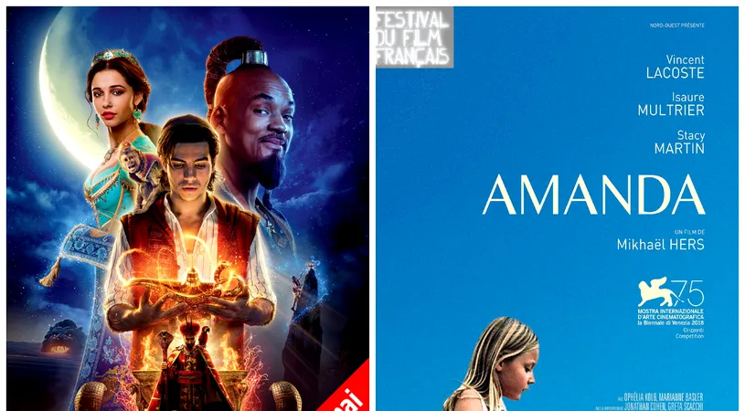 Filme noi in cinema saptamana 20-26 mai 2019: Aladdin si Amanda vin pe marile ecrane! VIDEO