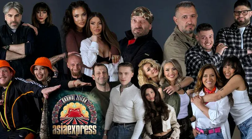 Asia Express 2026: Vedete surpriză pornesc pe Drumul Mătăsii. Cheloo, Gabi Torje și Mirela Vaida, printre concurenți