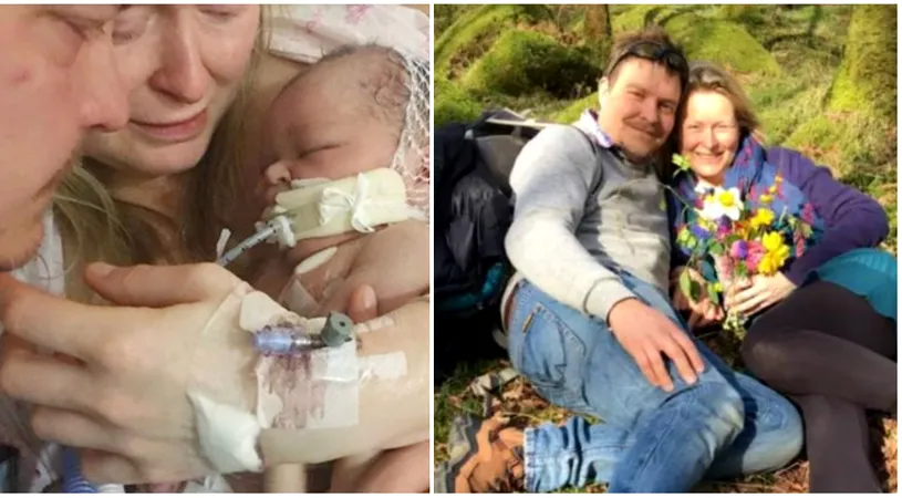 Acesti parinti au fost lasati doar 30 de minute sa isi ia ramas bun de la bebelusul lor. Ce s-a intamplat cand femeia a ajuns la maternitate sa nasca. Emotionant!