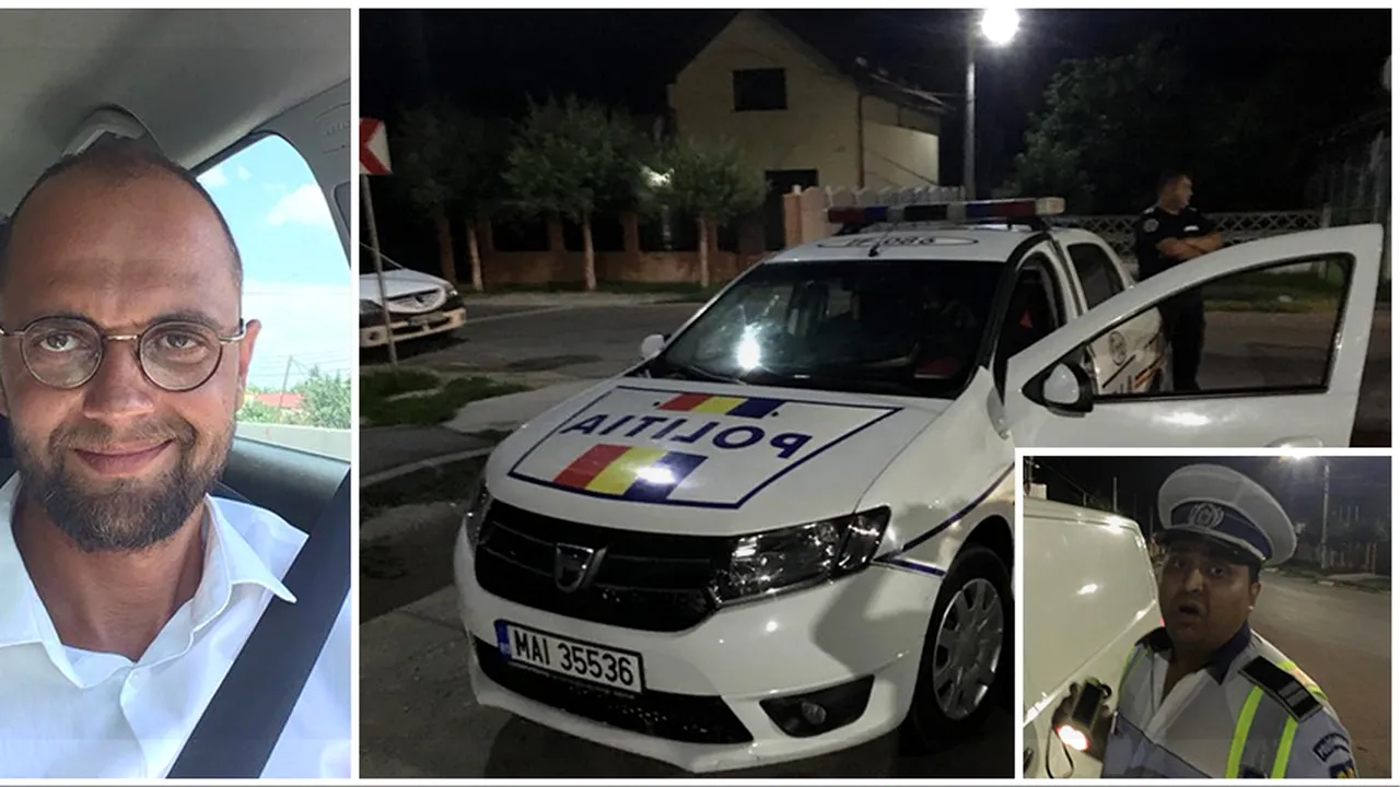 Oreste, prins in miezul noptii de politisti 