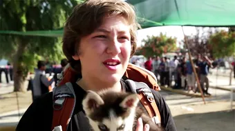 Pustiul asta are 17 ani si este un refugiat Sirian! Legatura dintre el si catelusa lui o sa te lase mut! E incredibil ce a facut