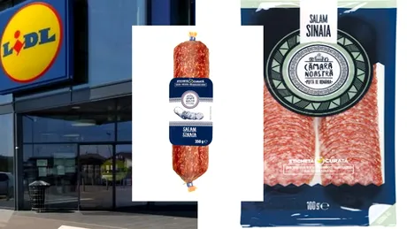 Ce conține cu adevărat salamul Sinaia din gama Cămara Noastră de la Lidl? Descoperă ce mănânci, de fapt