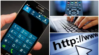 Operatori de internet, televiziune si telefonie din Bucuresti. Romanii au aflat de 3 firme din 9 existente pe piata