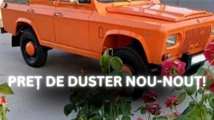 A recondiționat COMPLET un ARO clasic. Acum îl vinde cu preț de DUSTER nou. Cât de bine arată?