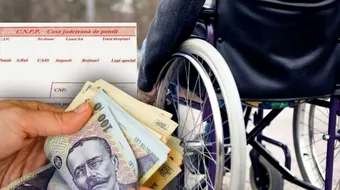 Pensia de handicap se majorează în 2026. Ce sume suplimentare se adaugă