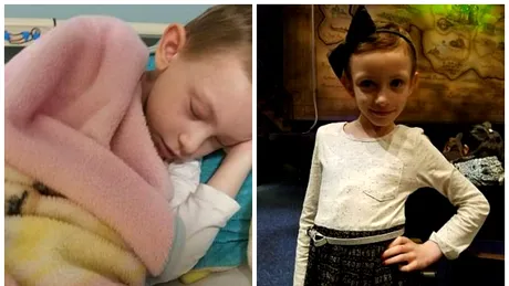 Era atat de slaba, incat avea un tub in nas prin care era hranita! Povestea emotionanta a unei fetite care a invins cancerul in ultimul stadiu
