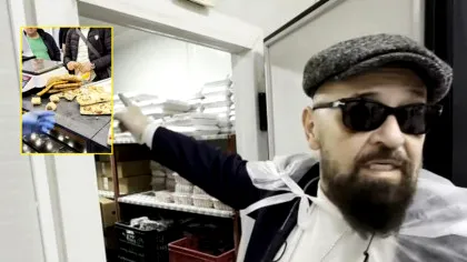 Piedone, reacție savuroasă după ce a văzut cât costă o felie de pizza pe Aeroportul Otopeni: Zici că vindeți… 😂