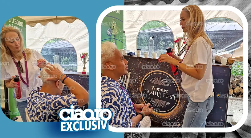 EXCLUSIV | Cum îl aranjează soția pe Wilmark, înainte de a urca pe scenă! Imagini din culise