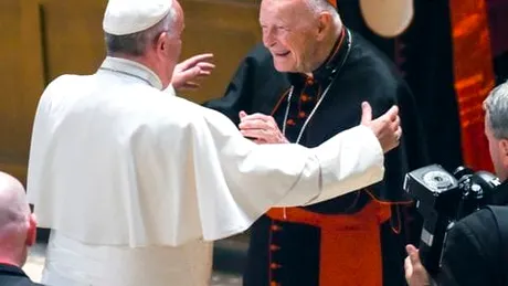 Decizia radicala a arhiepiscopului Theodore McCarrick, acuzat de abuz sexual. Papa Francisc a facut anuntul