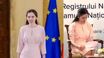 Cât costă rochia roz pastel purtată de Mirabela Grădinaru la un eveniment al Administrației Prezidențiale