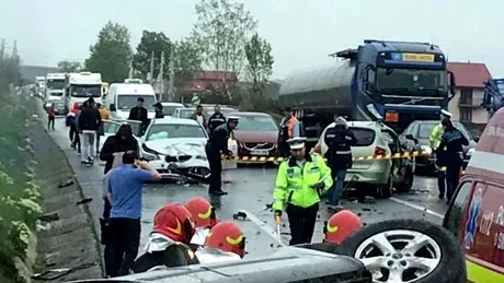 Accident cu 6 victime in Iasi. Soselele din Romania par blestemate VIDEO