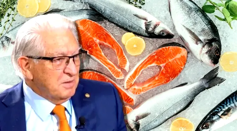 Prof. Vlad Ciurea dezvăluie care este cel mai sănătos pește pentru creier
