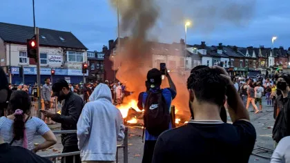 Cum arată zona revoltei din Leeds după ce românii au făcut haos | FOTO