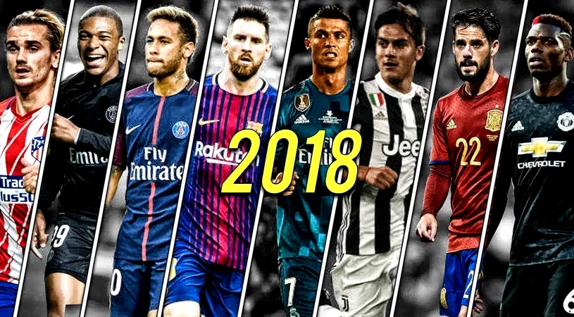 Cel mai bun jucator FIFA 2018. Cine sunt nominalizatii: Cristiano Ronaldo, Messi, Griezmann si multi altii