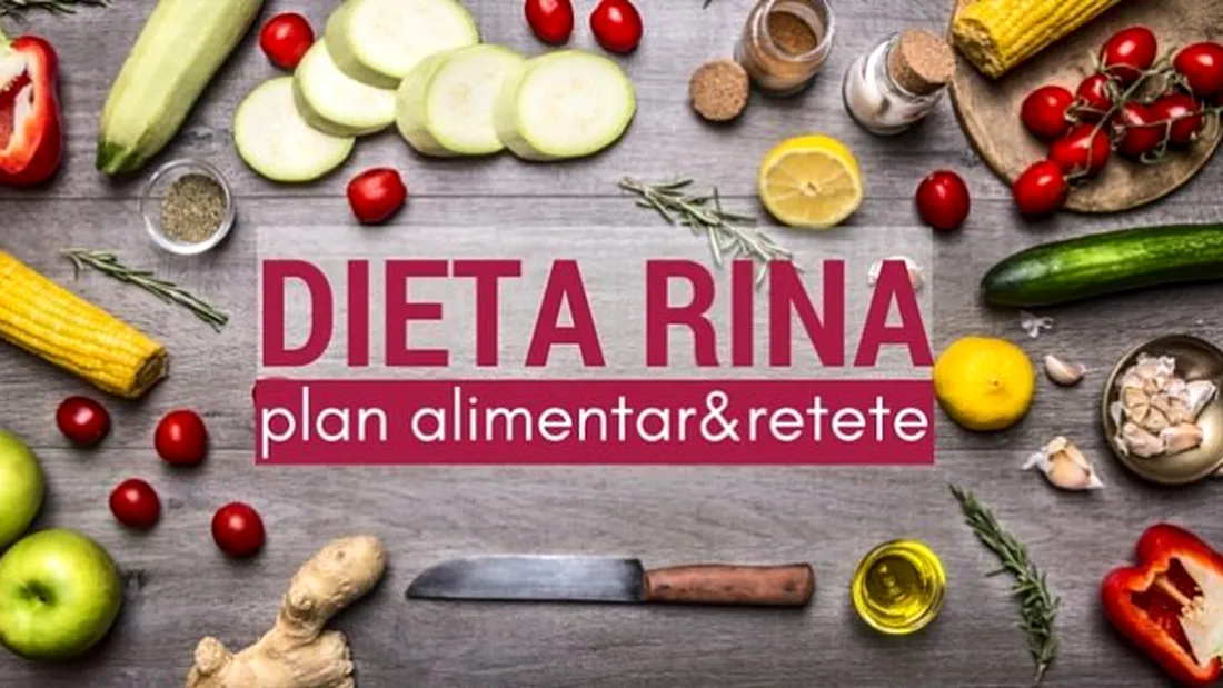 Dieta Rina, regimul care te scapa miraculos de kilogramele in plus