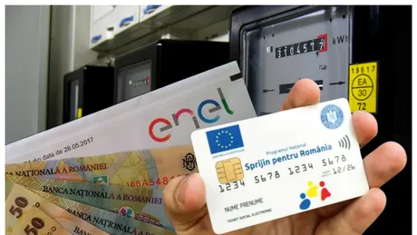Un nou ajutor pentru plata facturilor. Cine sunt românii care vor primi noul card de energie