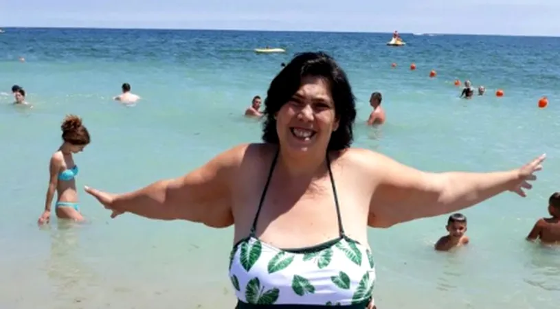 FOTO EXCLUSIV| Ioana Tufaru, așa cum nu ai mai văzut-o niciodată! Cum arată în costum de baie după ce a slăbit 66 de kilograme